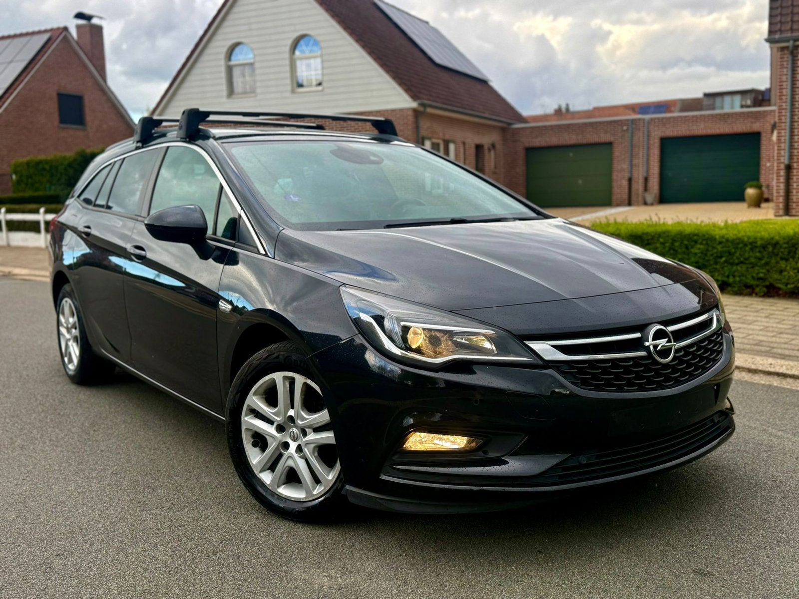 Opel Astra Sport tourer 1.4 Turbo Benzine!Automaat! Blanco, Automaat, Dealer onderhouden, Stof, USB