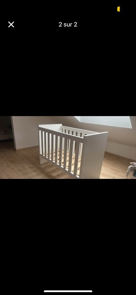 Lit bébé, Enfants & Bébés, Enlèvement, Utilisé, Lit