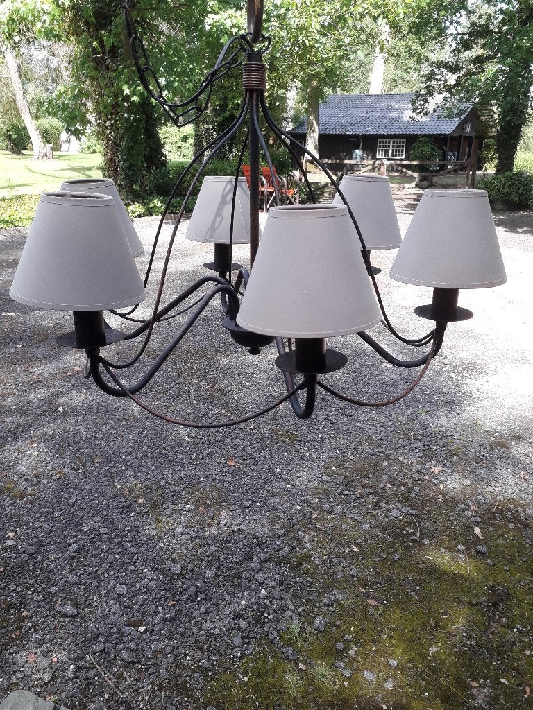 Lustre avec capuchons, Autres culots, Kassiek, Comme neuf, Enlèvement
