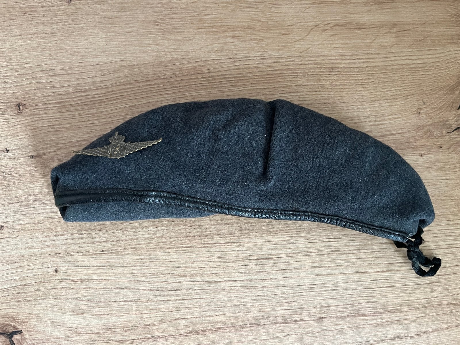 Baret Belgische Luchtmacht, Verzamelen, Militaria | Algemeen, Ophalen of Verzenden, Luchtmacht, Helm of Baret