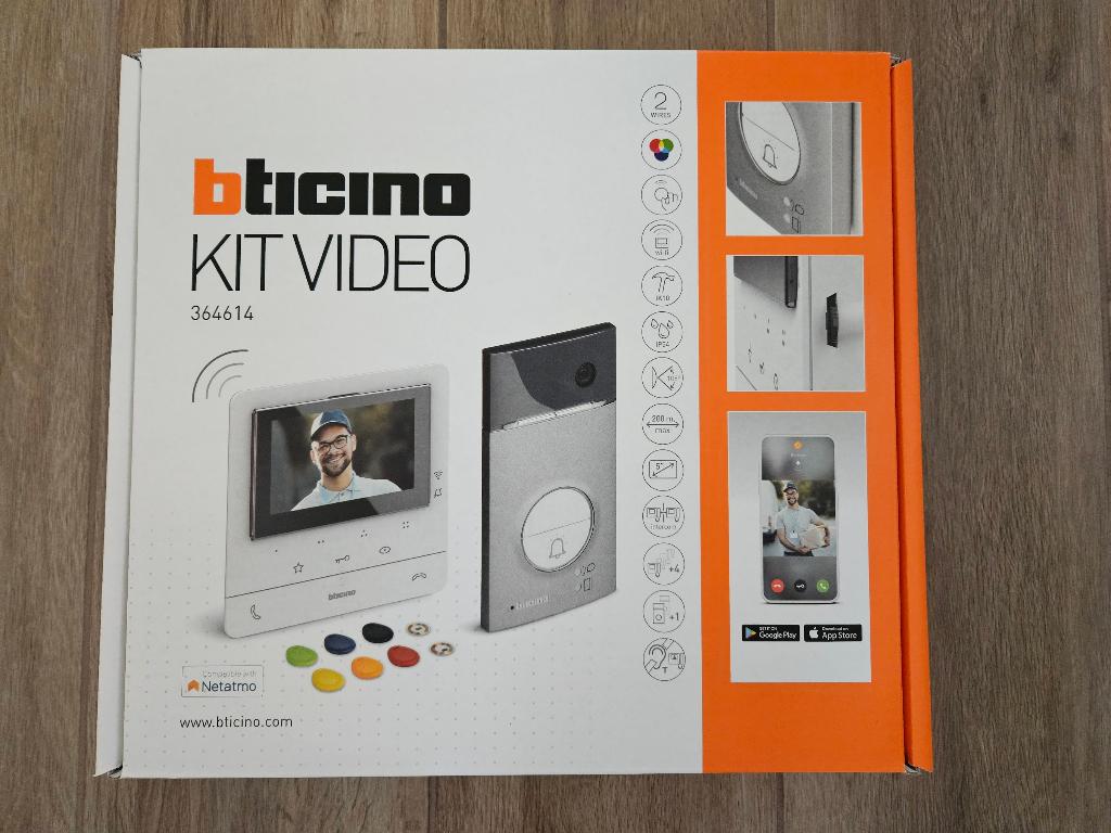 Btcino deurbel kit video 364614 - nieuw & ongeopend, Ophalen, Compatibel met smartphone, Nieuw