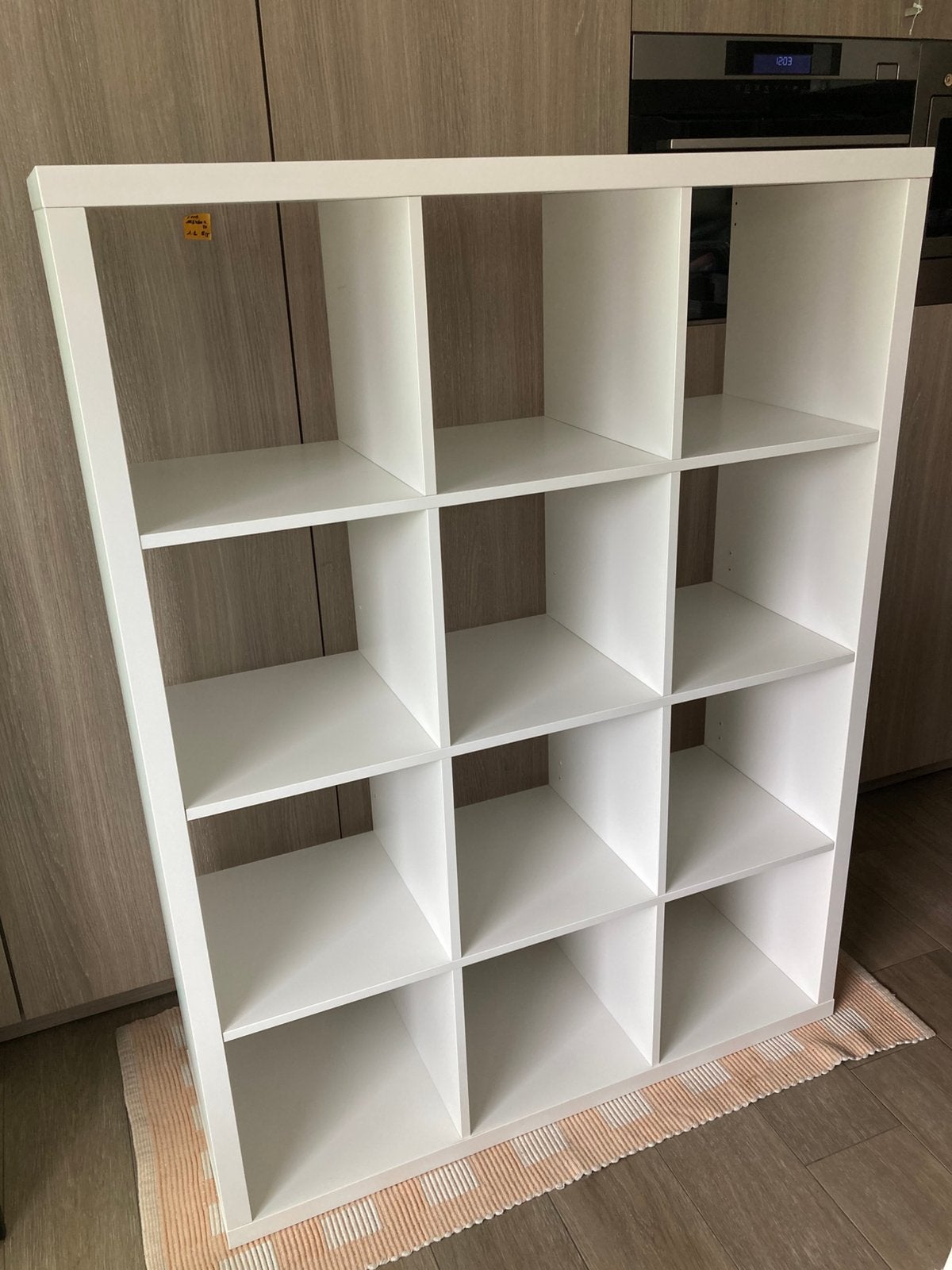 Ikea Kallax kast 3x4 - 12 vakken - wit, Ophalen, Gebruikt