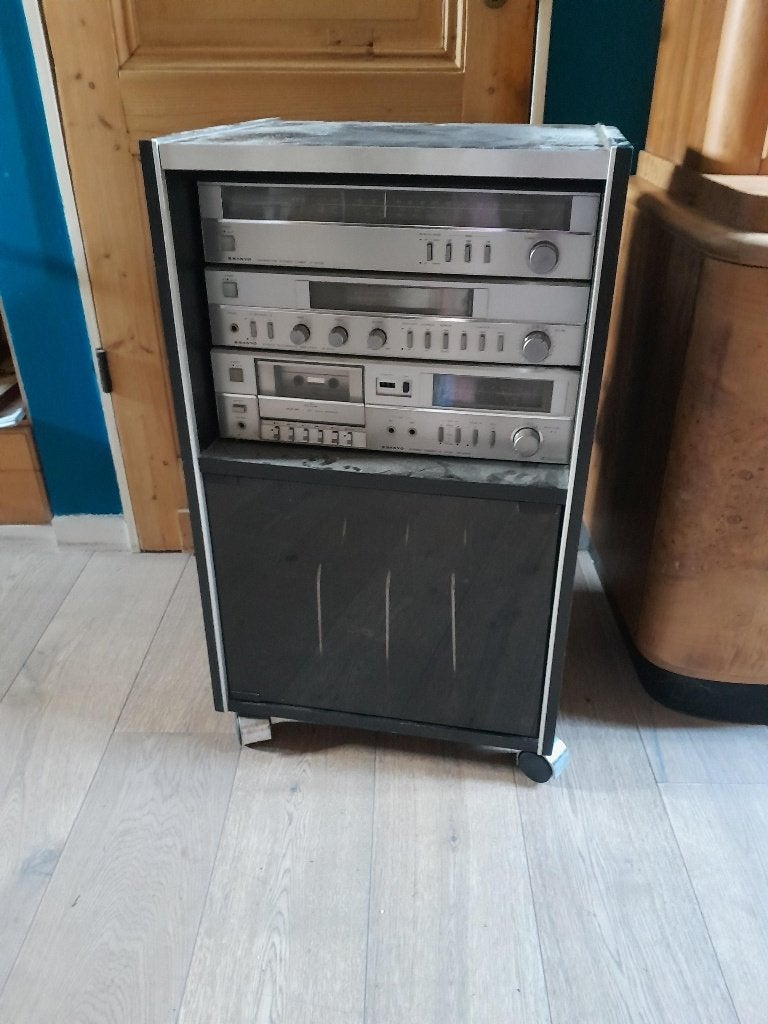 Muziekinstallatie Sanyo, Tuner of Radio, Gebruikt, Losse componenten, Ophalen