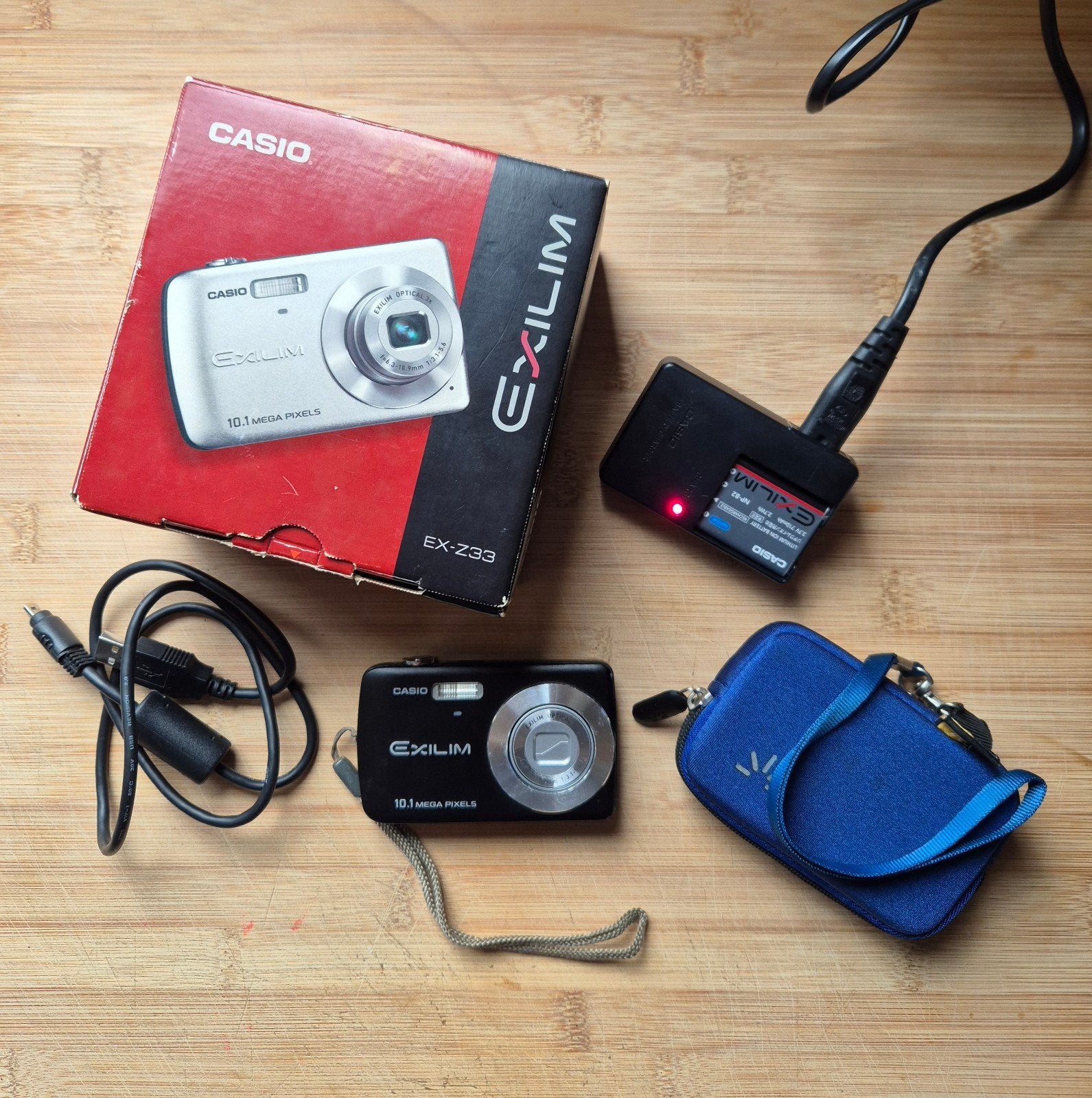 Casio EX-Z33 digitaal fototoestel, Ophalen of Verzenden, Gebruikt, Compactcamera, Casio