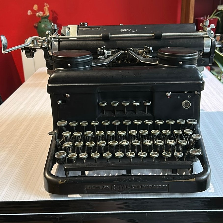 Royal KHM vintage schrijfmachine jaren 30_typemachine, Diversen, Ophalen, Gebruikt