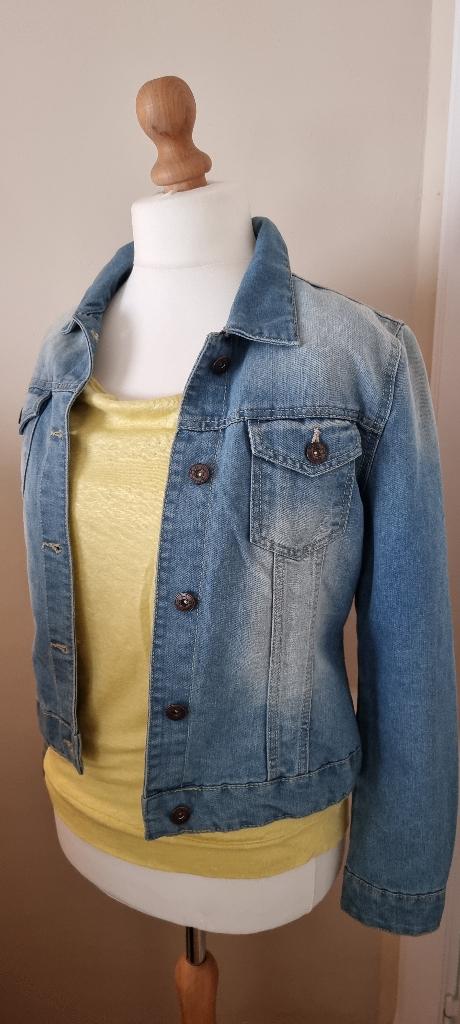 Article NEUF : Veste jeans - Taille L, Enlèvement ou Envoi, Neuf, Taille 42/44 (L), Bleu