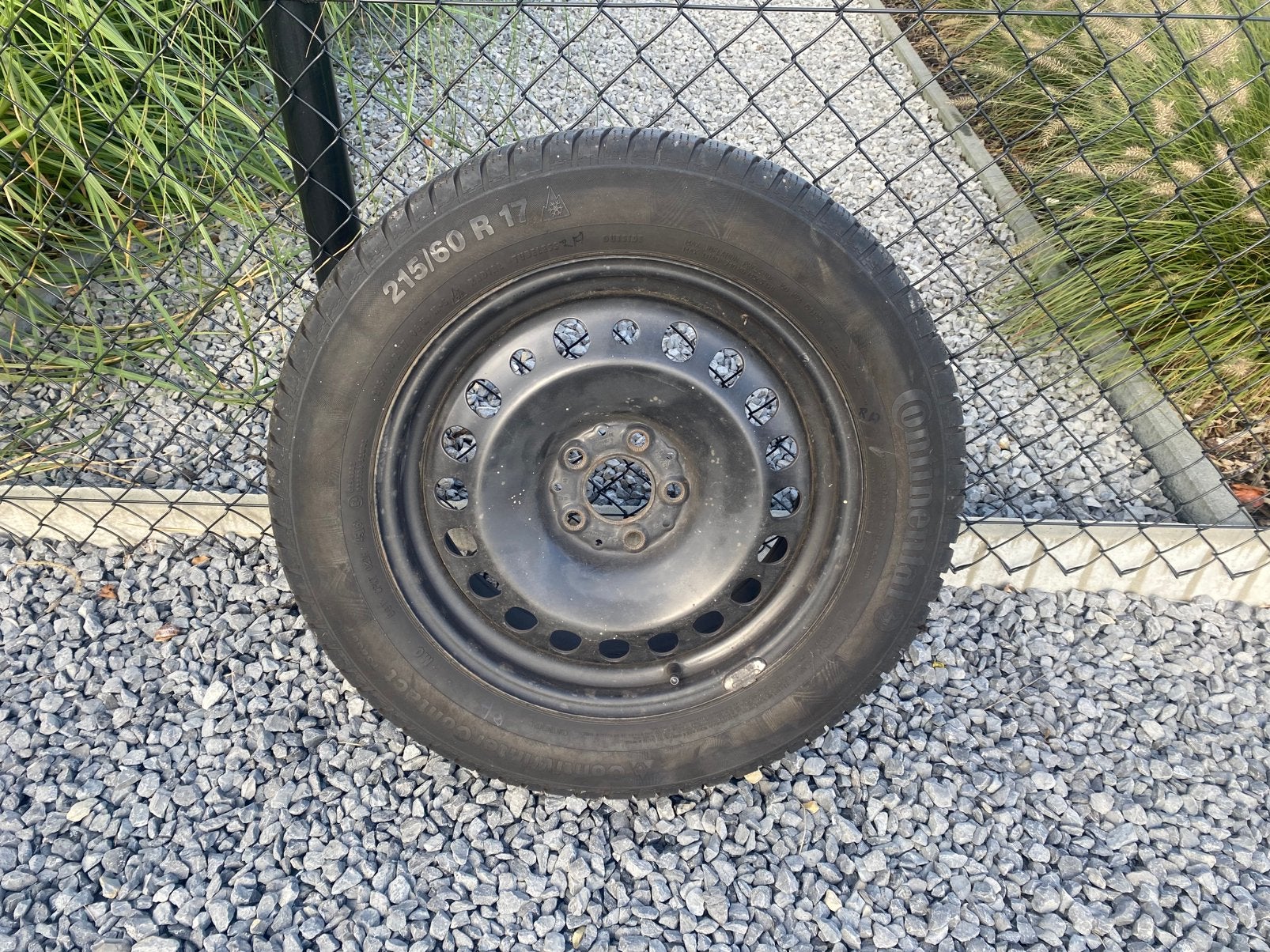 Winterbanden continental : stalen velg gratis, Auto-onderdelen, Banden en Velgen, Ophalen, 17 inch, Winterbanden, Band(en)