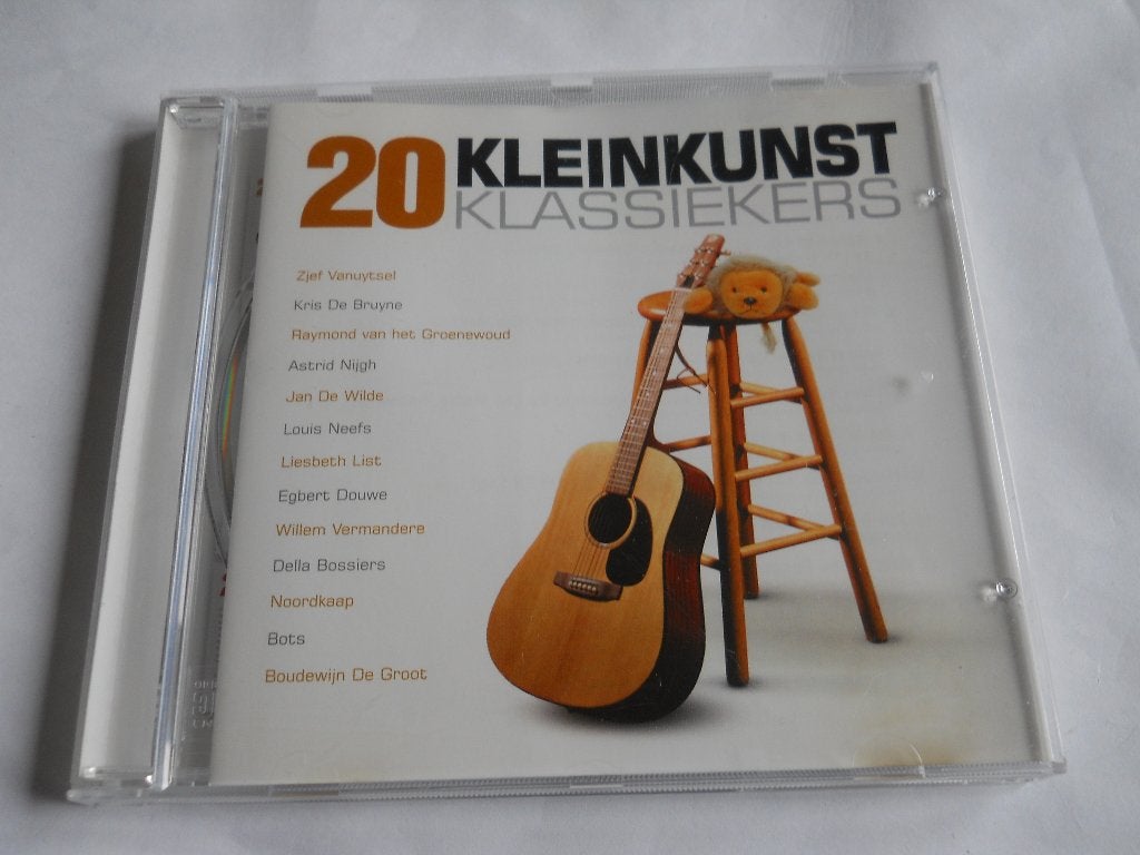 CD - 20 KLEINKUNST KLASSIEKERS, Cd's en Dvd's, Ophalen of Verzenden, Zo goed als nieuw, Verzamelalbum, Eerste persing