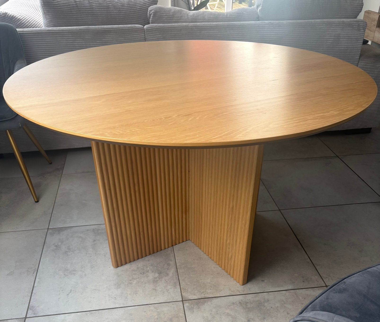 Table ronde, Maison & Meubles, Enlèvement, Comme neuf