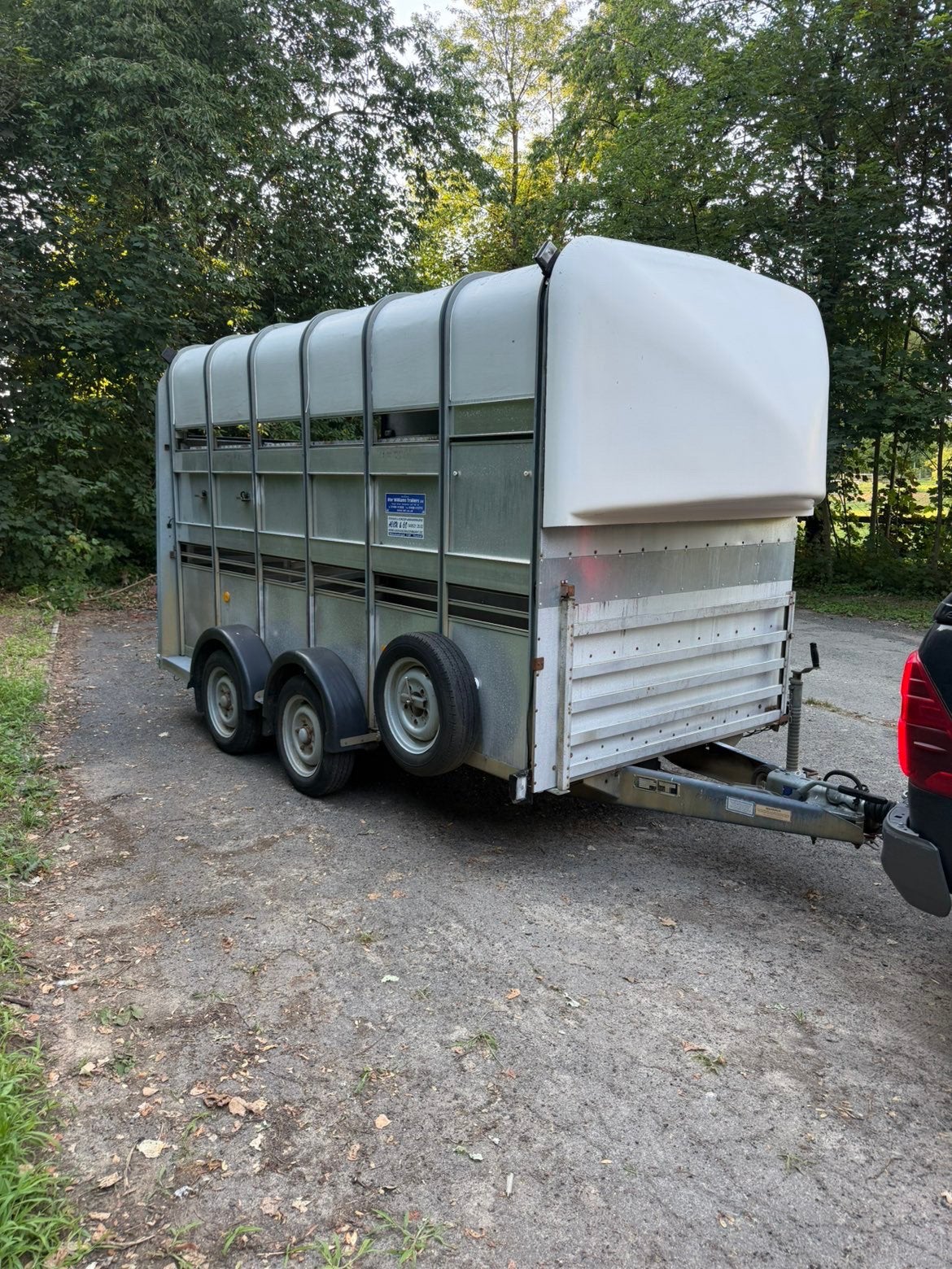 Veetrailer Ifor Williams, Dieren en Toebehoren