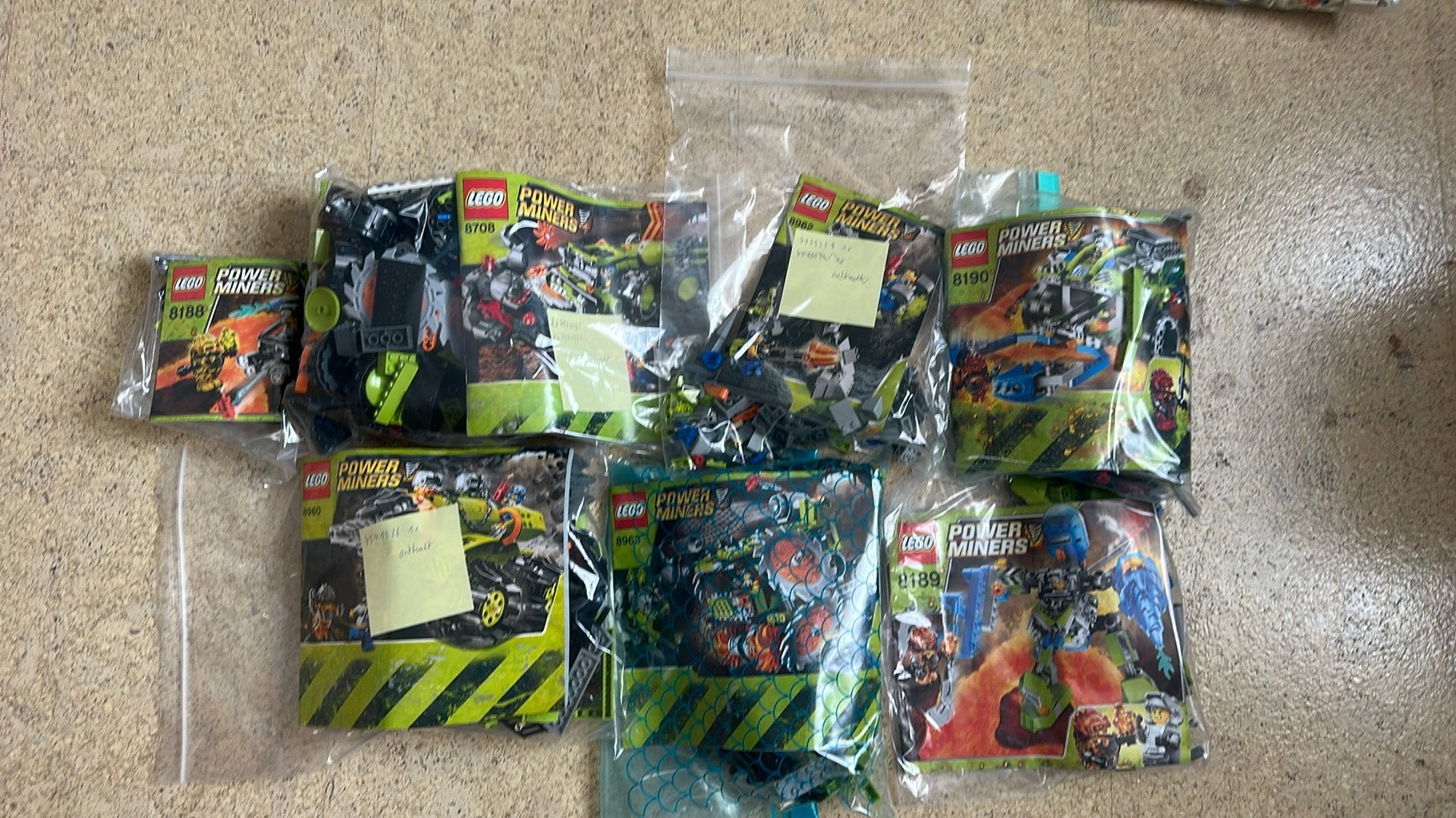 Lego Power Miners, Ophalen, Compleet, Overige thema's, Lego