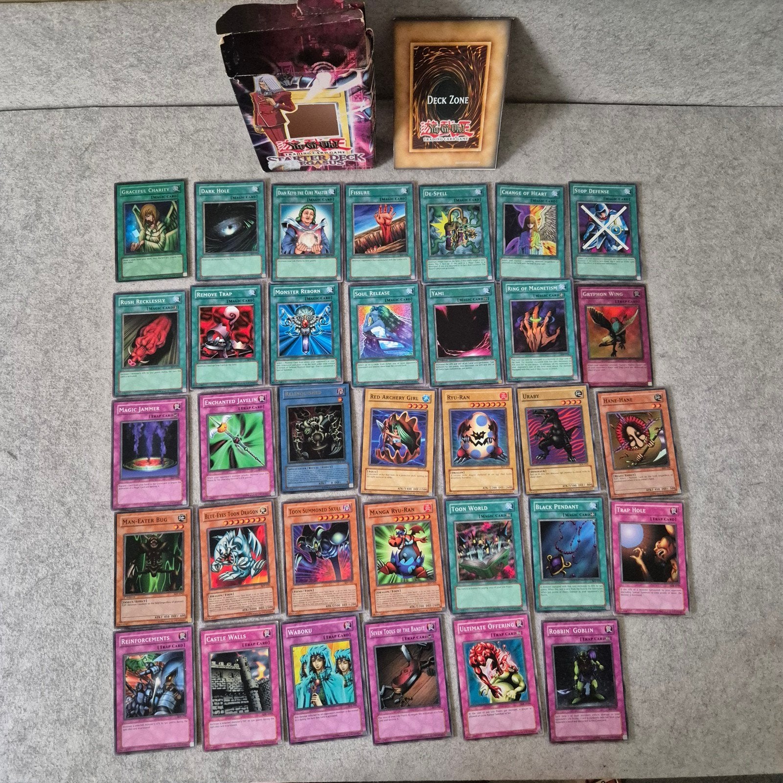 Yu Gi Oh starterdeck Pegasus en Joey onvolledig, Ophalen of Verzenden, Starterdeck