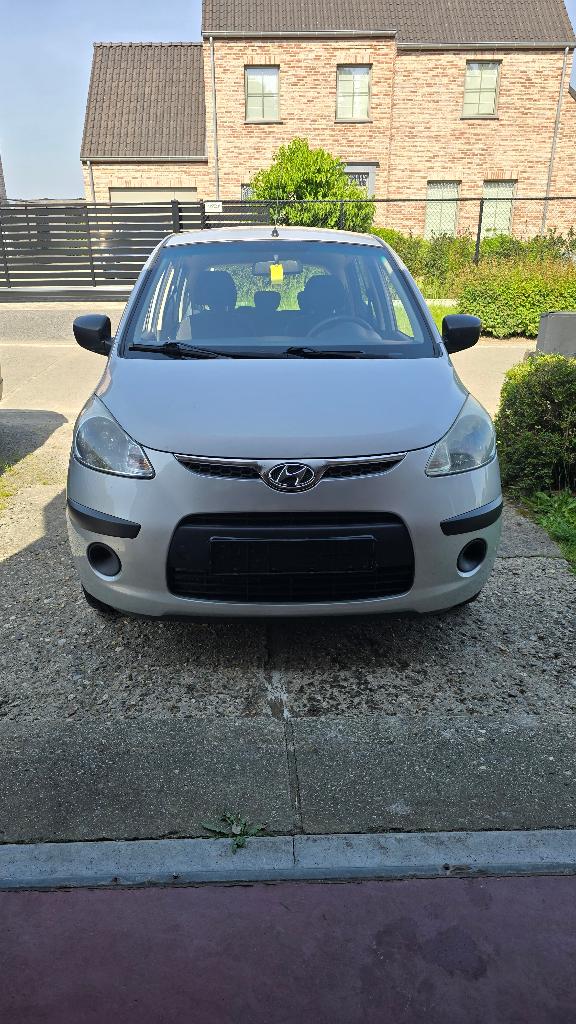 Hyundai i10 1.1 Benzine | 165.867 km Garagewagen Betrouwbaar, Autos, Hyundai, Argent ou Gris, Achat, Boîte manuelle, Noir