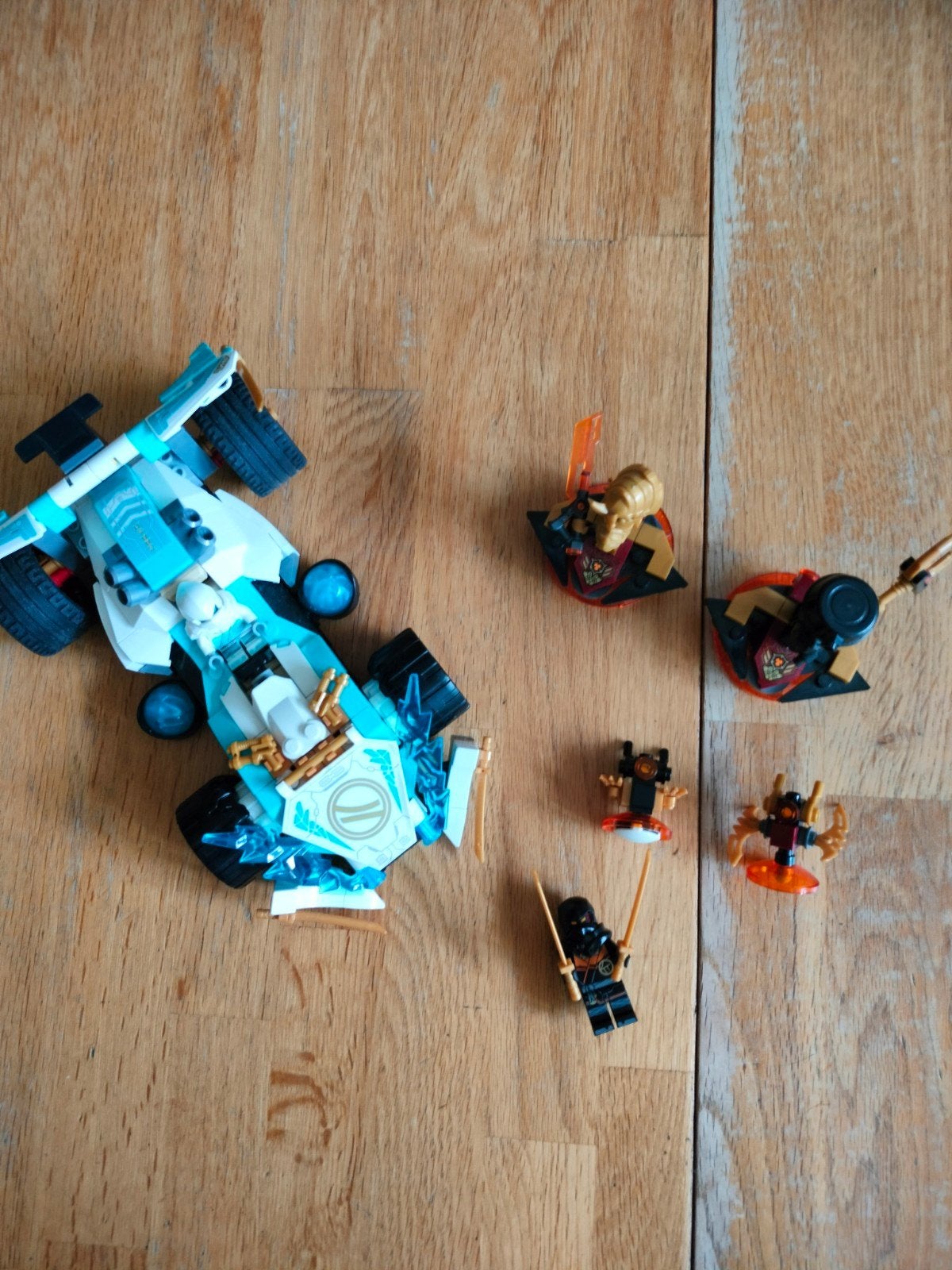 Lego Ninjago 71791 Zane's dragon power spinjitsu race car, Ophalen of Verzenden, Compleet, Lego, Ninjago