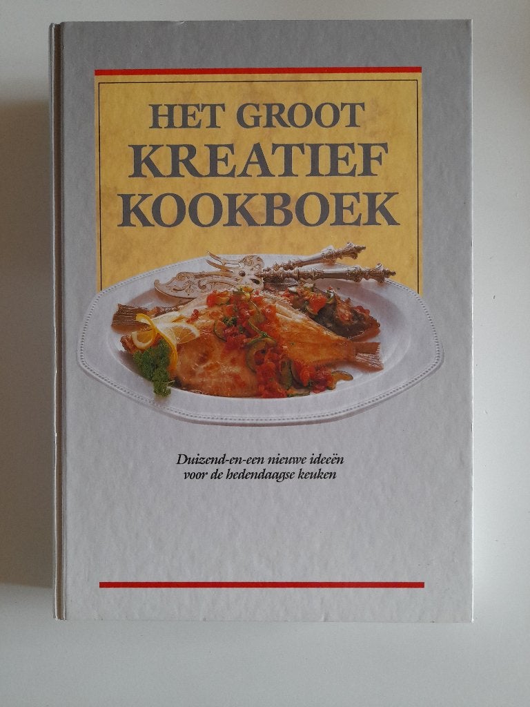 Het Groot Kreatief Kookboek, Boeken, Kookboeken, Ophalen, Kishner, Overige typen, Zo goed als nieuw