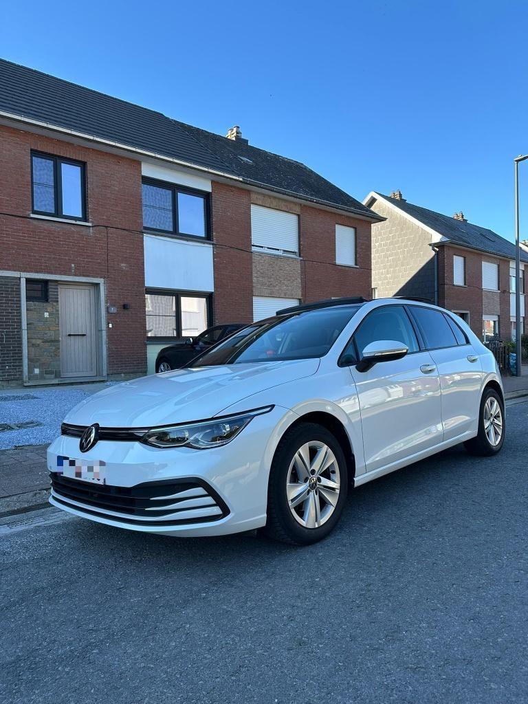 Golf 8   1.0 eTSI Life Business, Auto's, Lichtsensor, Alcantara, Wit, 5 deurs