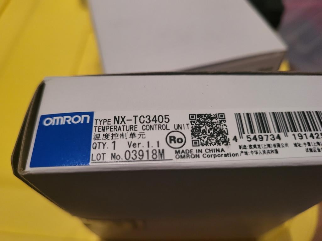 NX-TC3405 Sysmac Omron, Ophalen of Verzenden