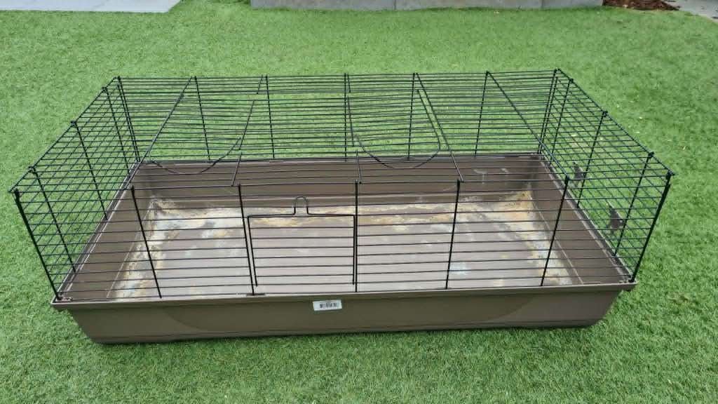 cavia/konijn kooi, Animaux & Accessoires, Rongeurs & Lapins | Cages & Clapiers, Comme neuf, Cage, Moins de 60 cm, 110 cm ou plus