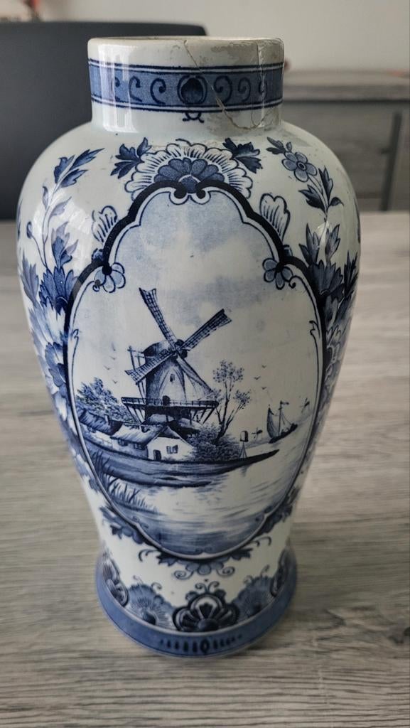 Vaas Delft blauw, Ophalen