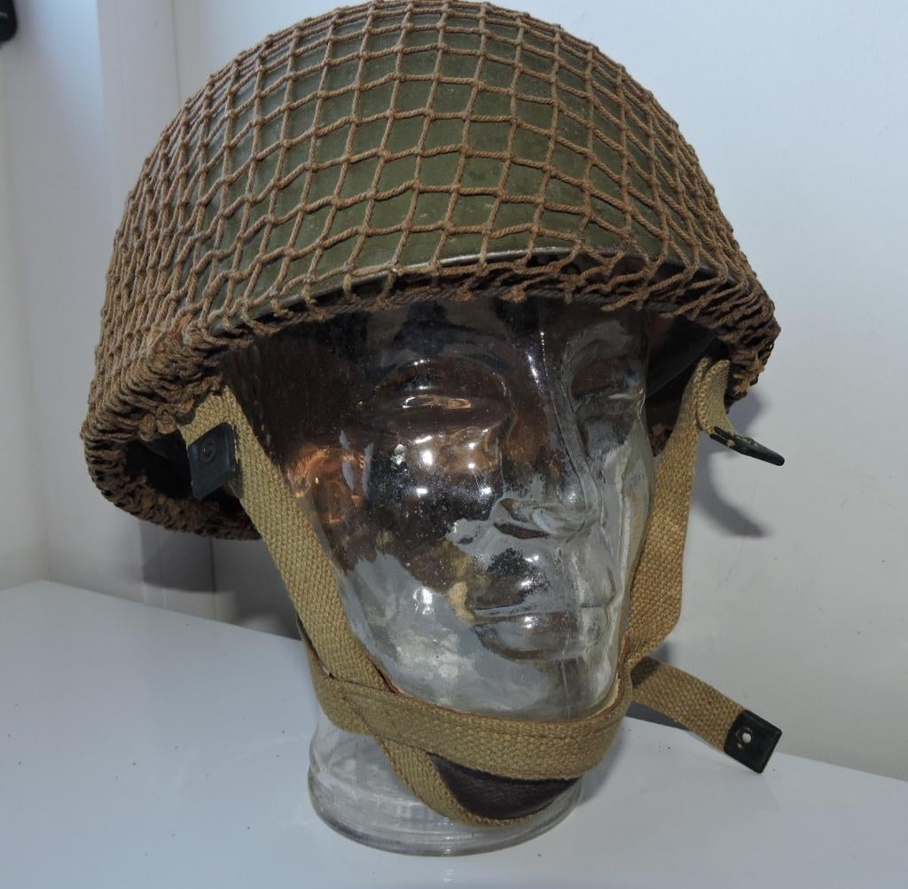 CASQUE PARACHUTISTE ANGLAIS BMB magnifique état, Collections, Enlèvement ou Envoi, Autres