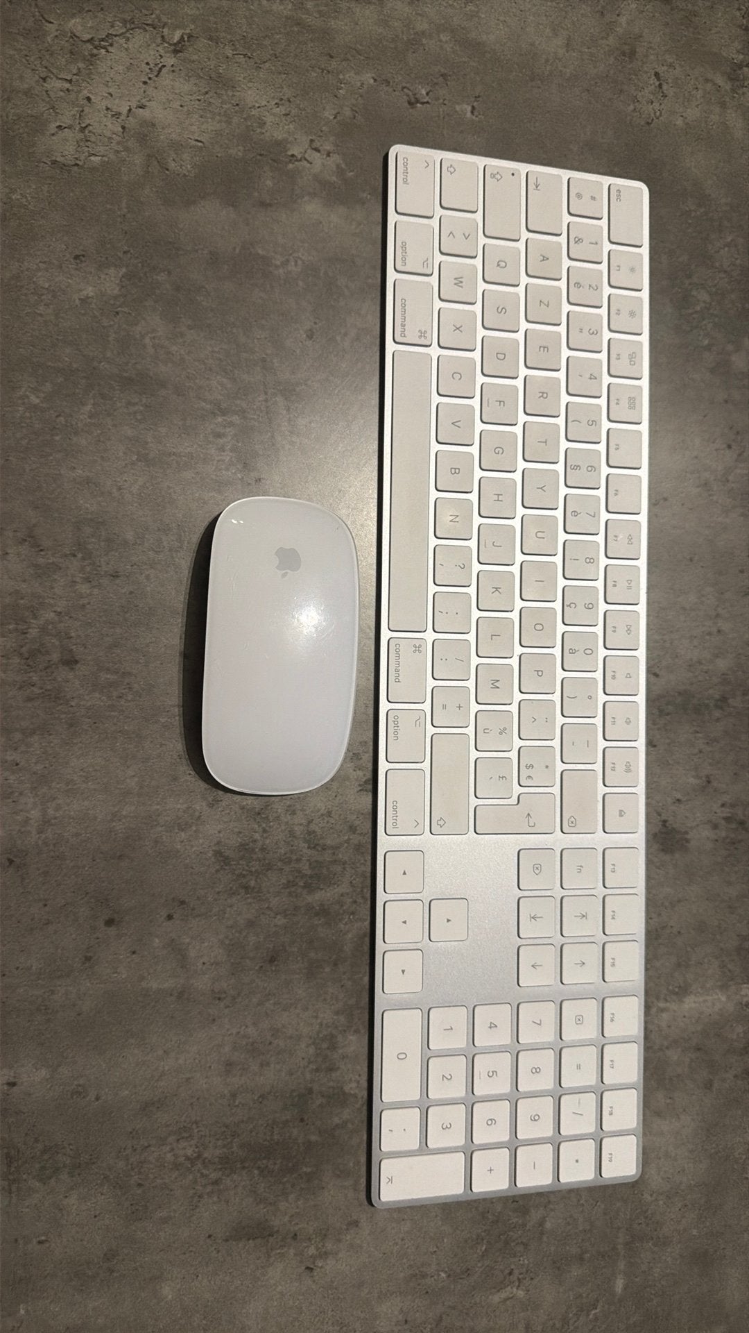 Apple magic keyboard en magic mouse, Informatique & Logiciels, Enlèvement, Azerty, Comme neuf