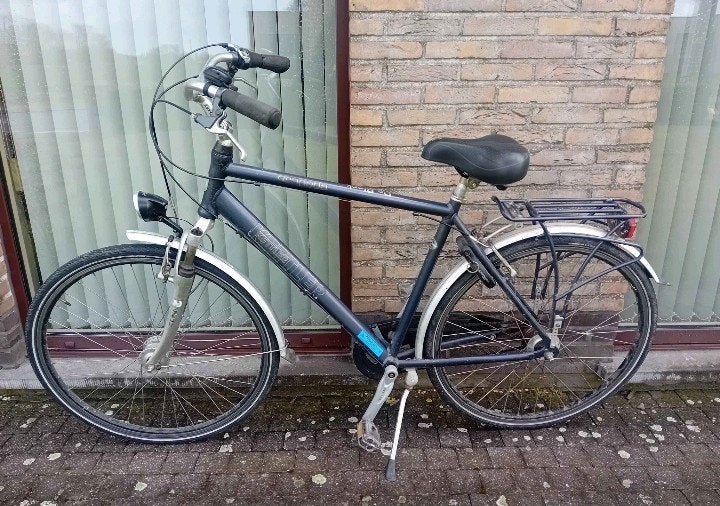 Herenfiets Jongensfiets alu Kettler Granada 28inch 7v maat54, Gebruikt, Velgrem, Versnellingen, 53 tot 57 cm