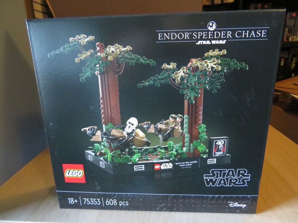 Lego Star Wars 75353 Endor Speeder Chase Diorama (2023), Star Wars, Lego, Nieuw, Ophalen of Verzenden