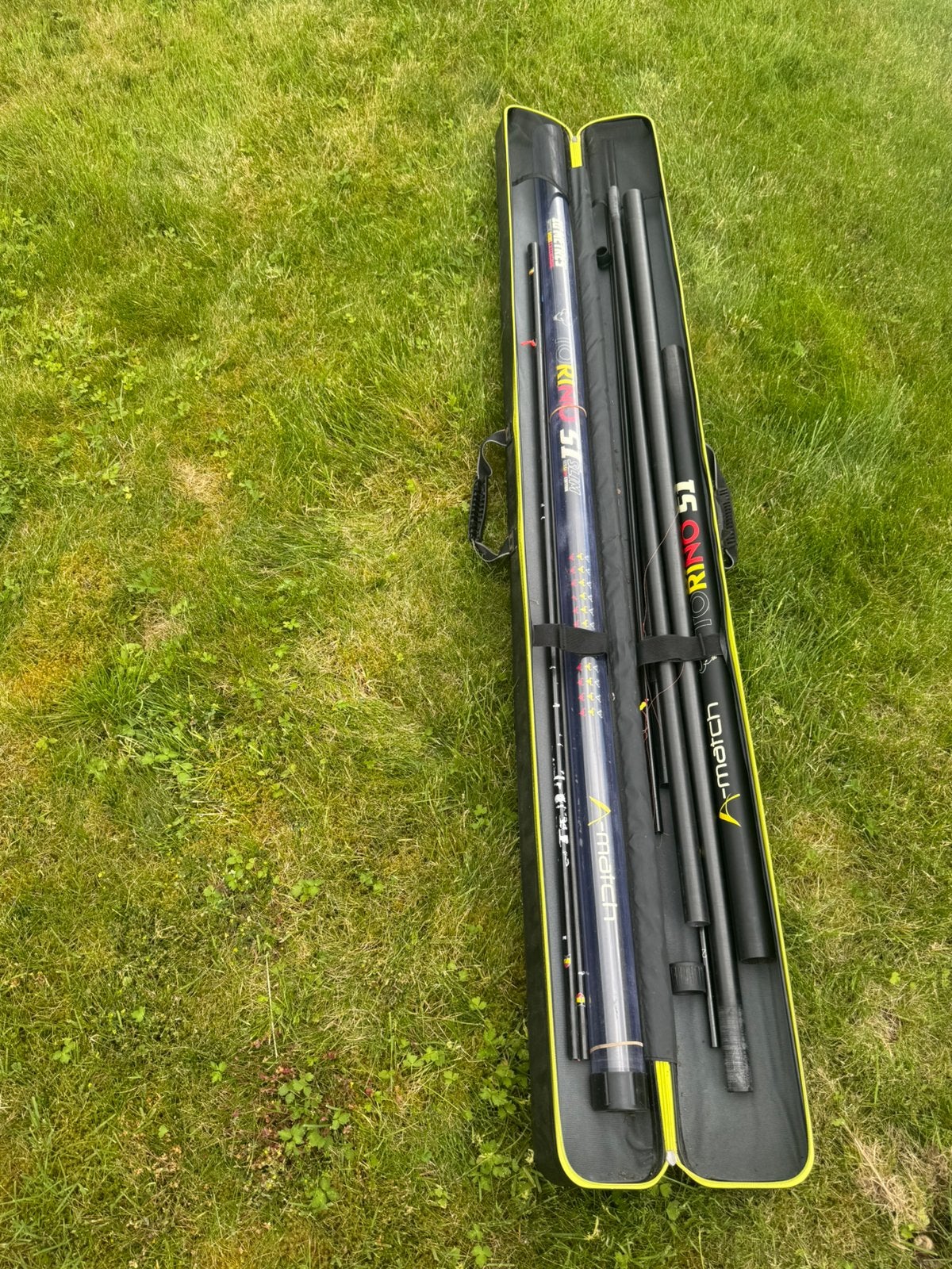 Vaste vis stokken, Ophalen, Zo goed als nieuw
