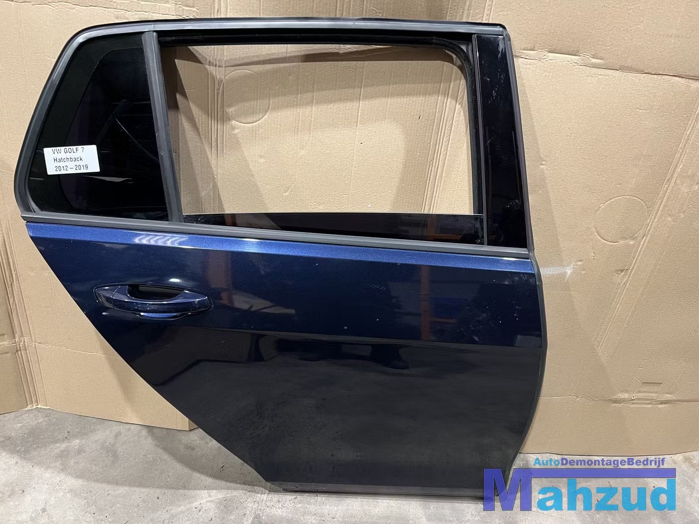 VW GOLF 7 7.5 HATCHBACK BLAUW Rechts achter deur portier 201, Auto-onderdelen, Gebruikt, Volkswagen AG, Achter, Vw@volkswagen.de