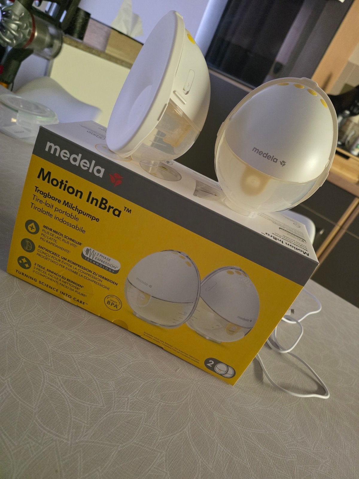 Medela Motion InBra, Ophalen, Medela