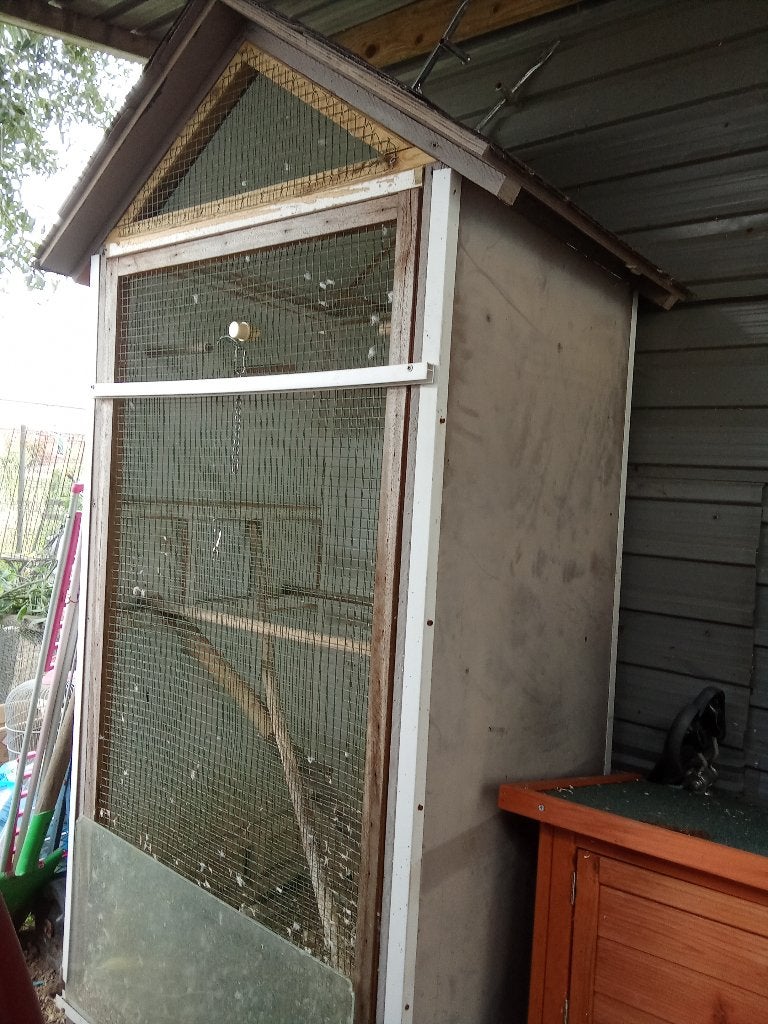 Goeie vogelkooi voor buiten, Dieren en Toebehoren, Ophalen, Vogelkooi