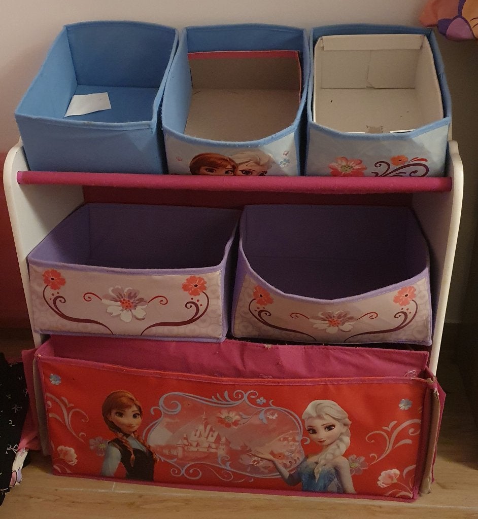 Etagere rangement enfant Ana&Elsa, Enlèvement