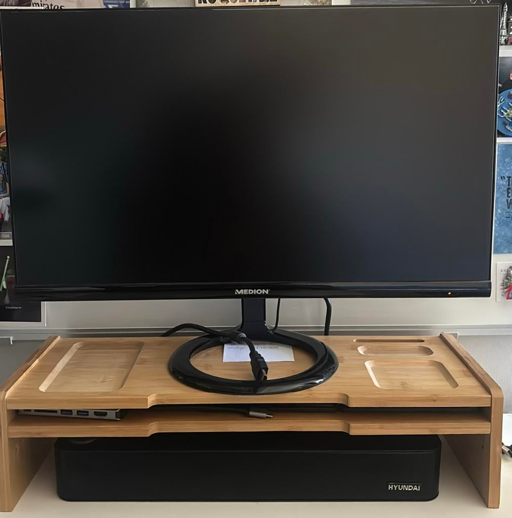 Beeldscherm Medion, Full HD, Ophalen of Verzenden, Zo goed als nieuw, 60 Hz of minder