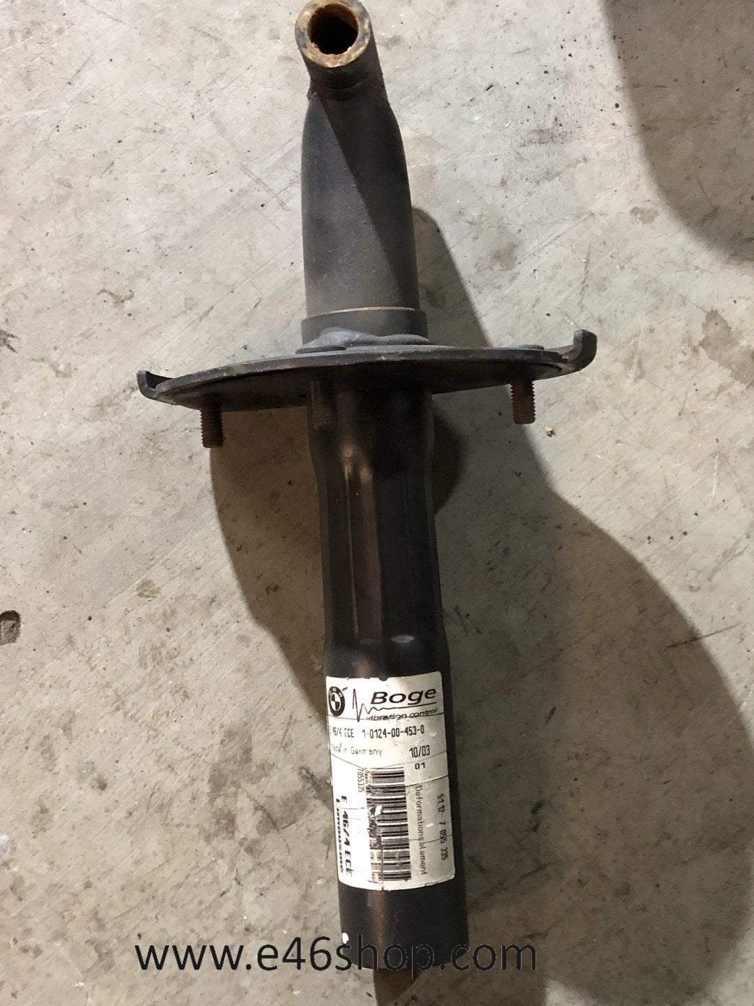 BUMPERSTEUN BMW 3 SERIE E46 LINKS ACHTER OE 7055335, Gebruikt, -, -, Ophalen of Verzenden