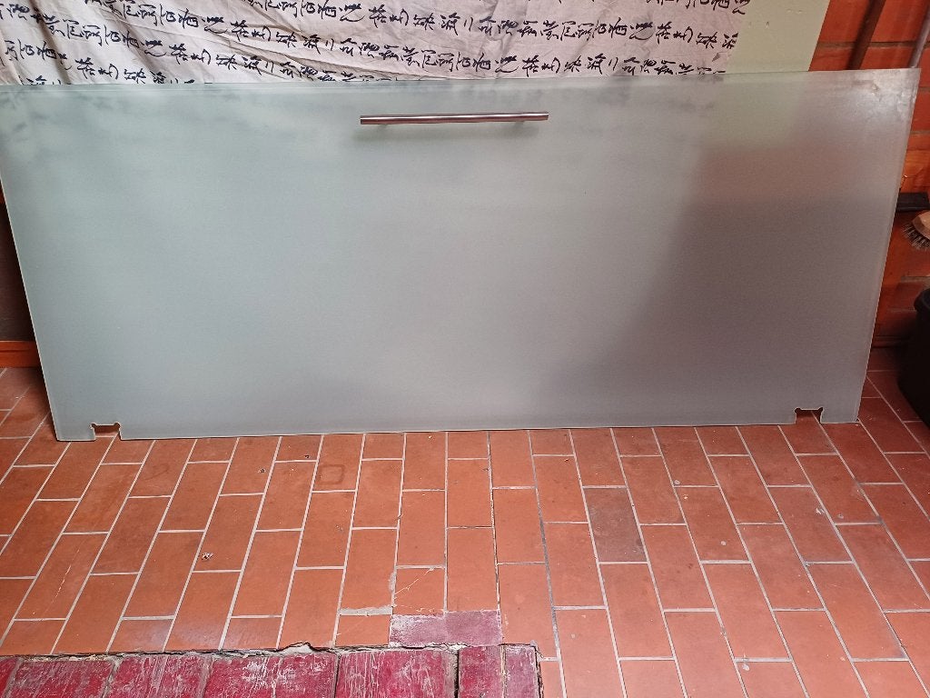 mat glazen deur, Doe-het-zelf en Bouw, Ophalen, 80 tot 100 cm, Binnendeur, 200 tot 215 cm