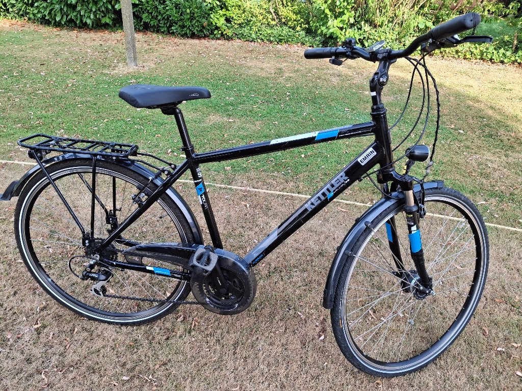 herenfiets, Fietsen en Brommers, Gebruikt, Velgrem, Versnellingen, Ophalen