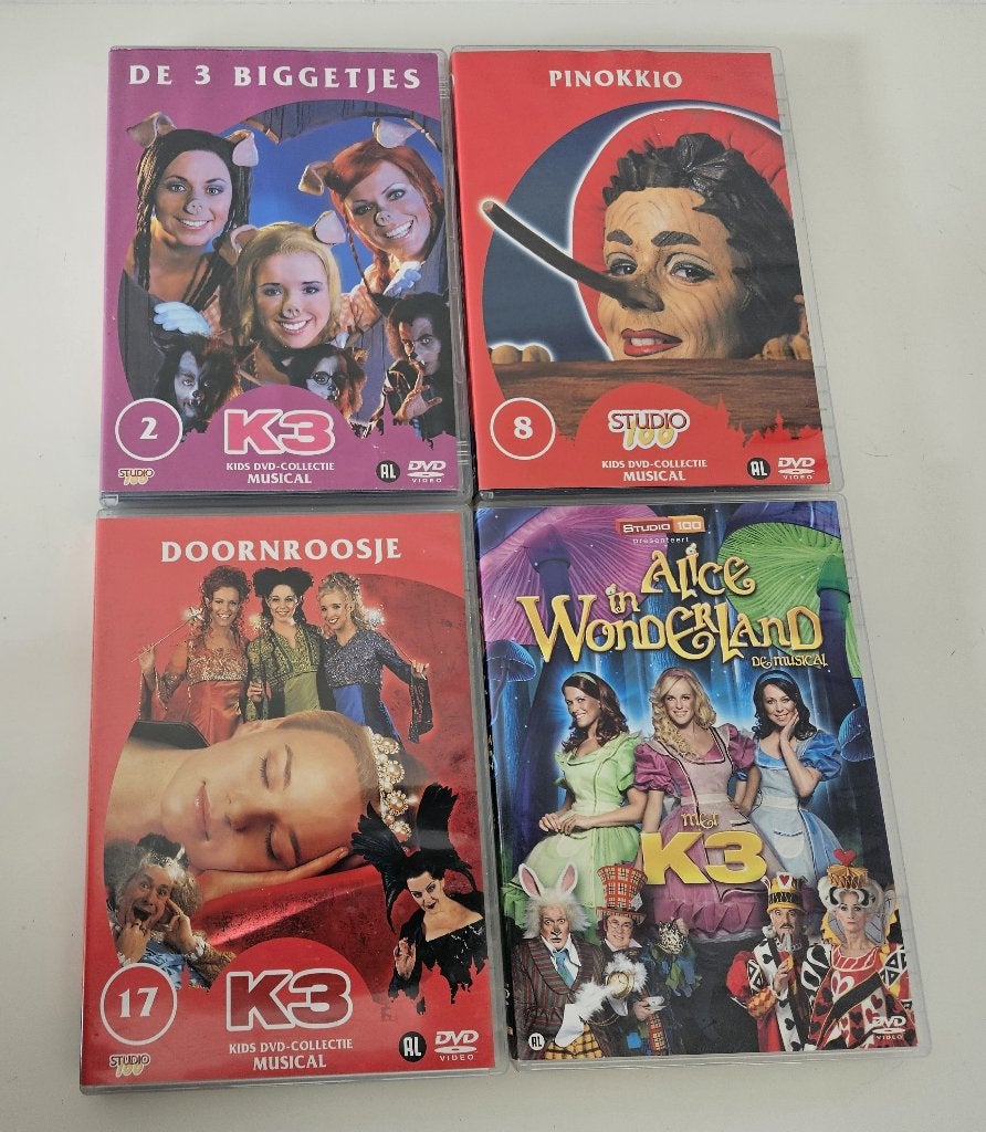 4 musicals Studio 100 en kinder CD 's, CD & DVD, DVD | Enfants & Jeunesse, Enlèvement ou Envoi