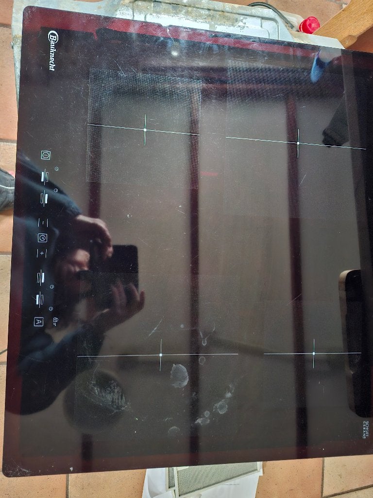 Cuisinière à induction, Enlèvement ou Envoi, 4 zones de cuisson, Encastré, Utilisé