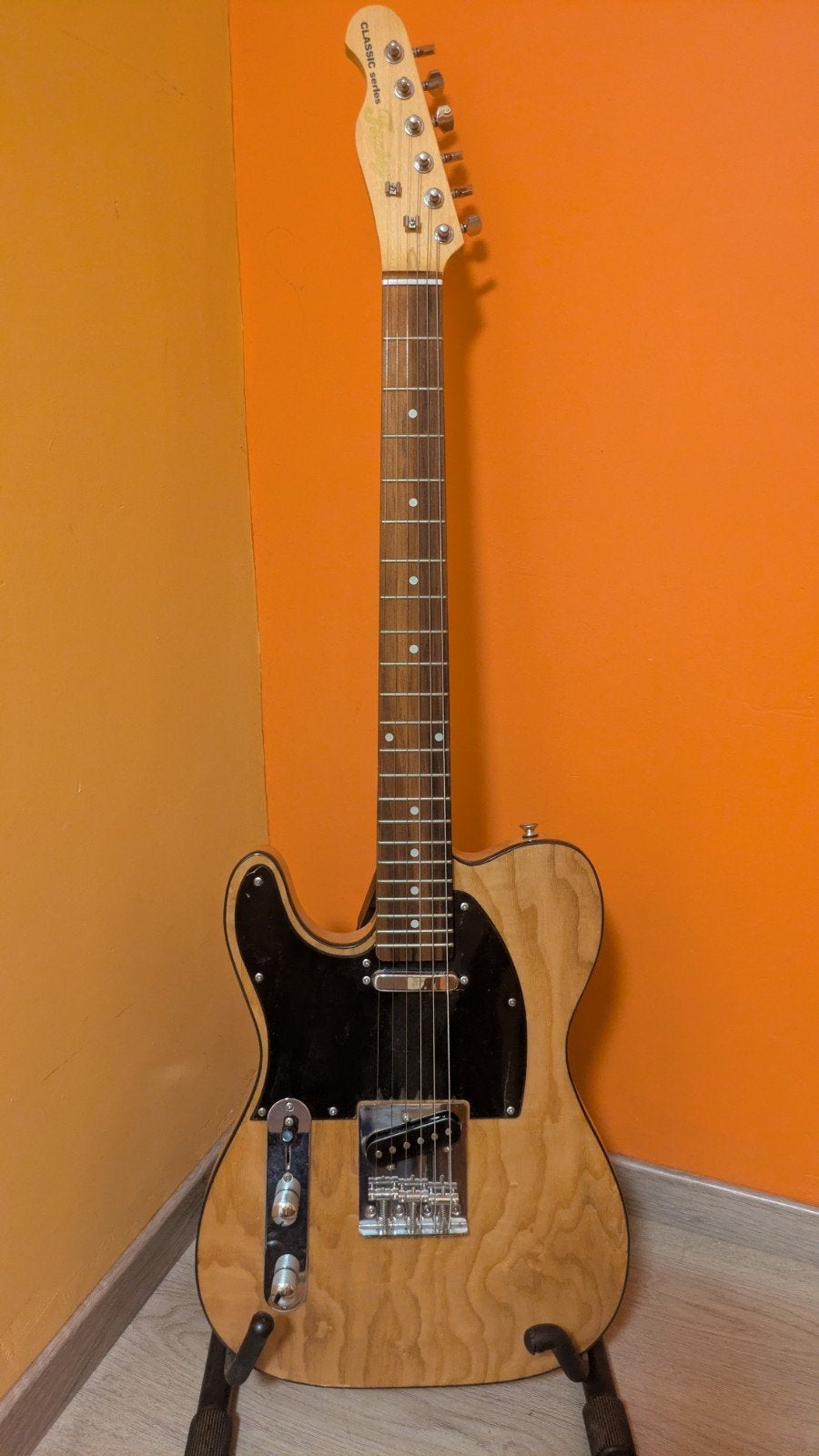 Fazley Tele, linkshandig, Muziek en Instrumenten, Snaarinstrumenten | Gitaren | Elektrisch, Ophalen, Zo goed als nieuw, Solid body