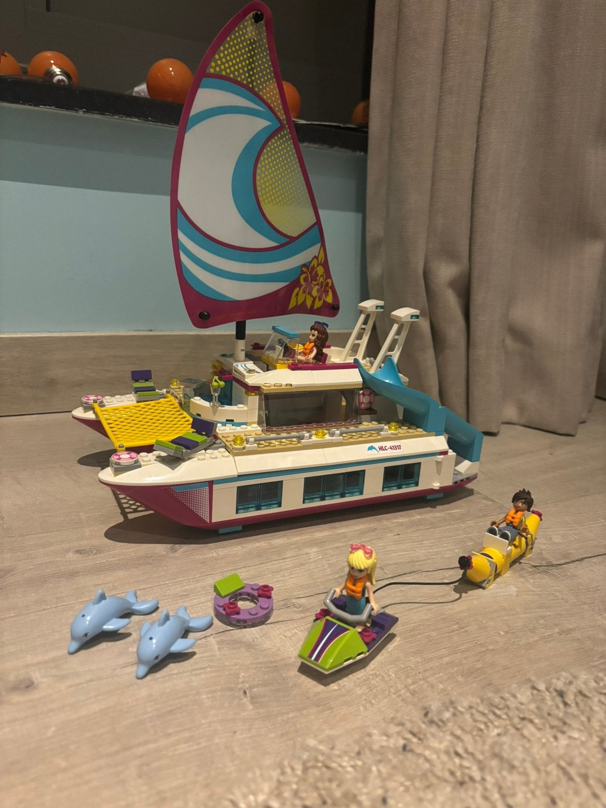 LEGO Friends Sunshine catamaran 41317, Ophalen, Lego, Friends, Complete set