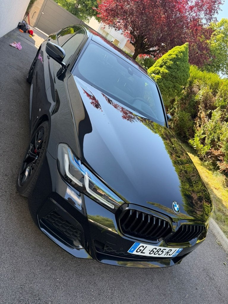 BMW 5-serie - 540d xDrive 340 pk BVA8 M Sport, Auto's, Automaat, 4 deurs, Zwart, 2993 cc