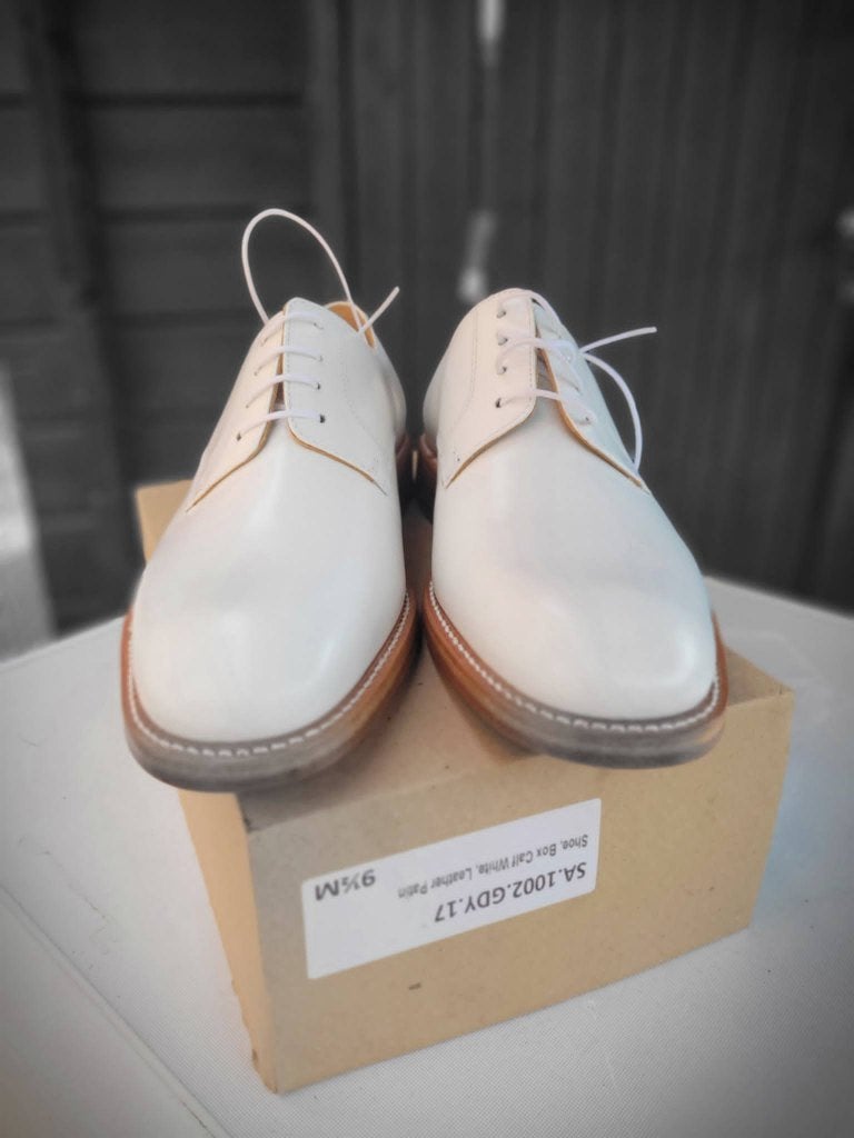 Nieuwe witte nette herenschoenen - maat 45, Kleding | Heren, Schoenen, Wit, Overige typen, Nieuw, Ophalen of Verzenden