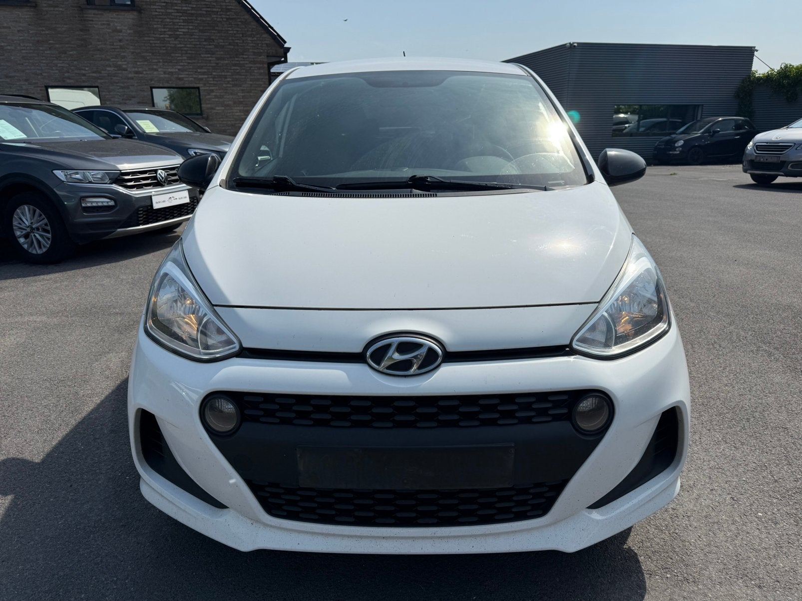 HYUNDAI I10 / 2018 / BENZINE / EERSTE EIGENAAR, Voorwielaandrijving, Stof, Wit, Bedrijf