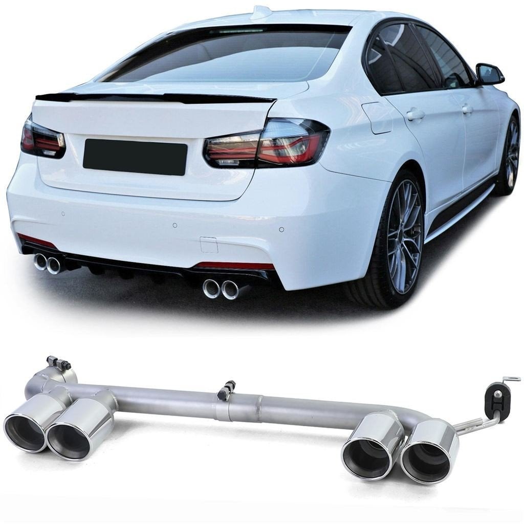 Sport Uitlaat Duplex Bmw 4 serie F30 F31 F32 F33 F36, Verzenden