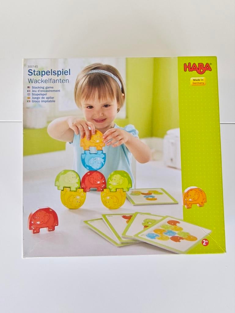 Stapelspel HABA 'Wankelfanten', Kinderen en Baby's, Ophalen