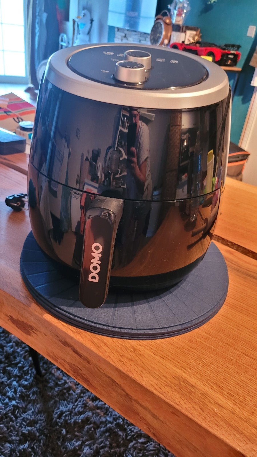 Deli fryer Domo 5L, Electroménager, Friteuses à air, Enlèvement, Comme neuf, Friteuse à air, 1500 grammes ou plus