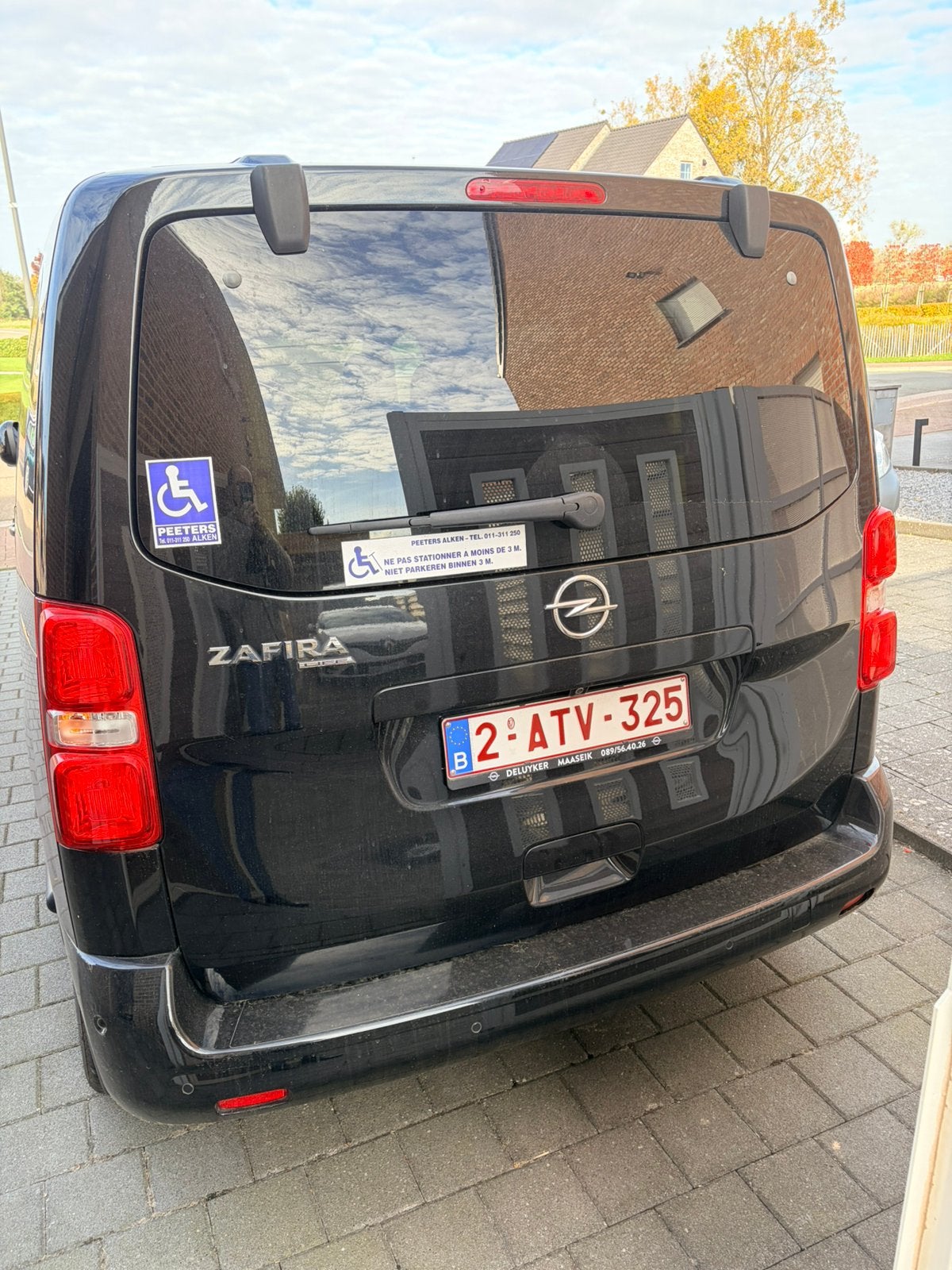 Opel zafira life, Auto's, Lederen bekleding, Monovolume, 4 cilinders, Leder