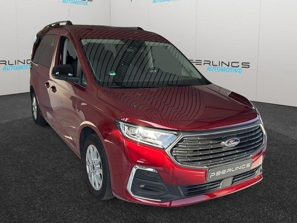 Ford Tourneo Connect Grand Tourneo Connect Titanium 1.5 Eco, Rouge, Euro 6, 7 places, Boîte manuelle