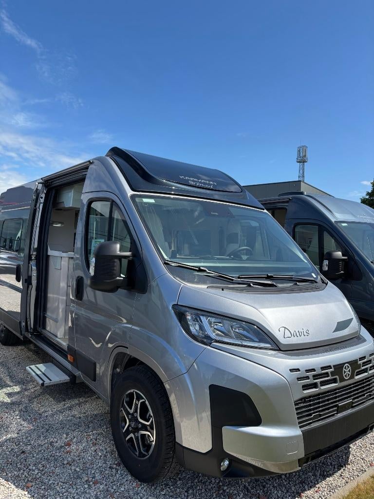 Te koop: Camper Karmann Davis 620 – 2 Slp, Keuken, Douche, Ophalen, Nieuw