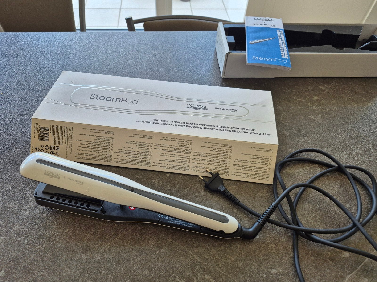 SteamPod L'Oréal Professionnel Steampod 3.0, Enlèvement